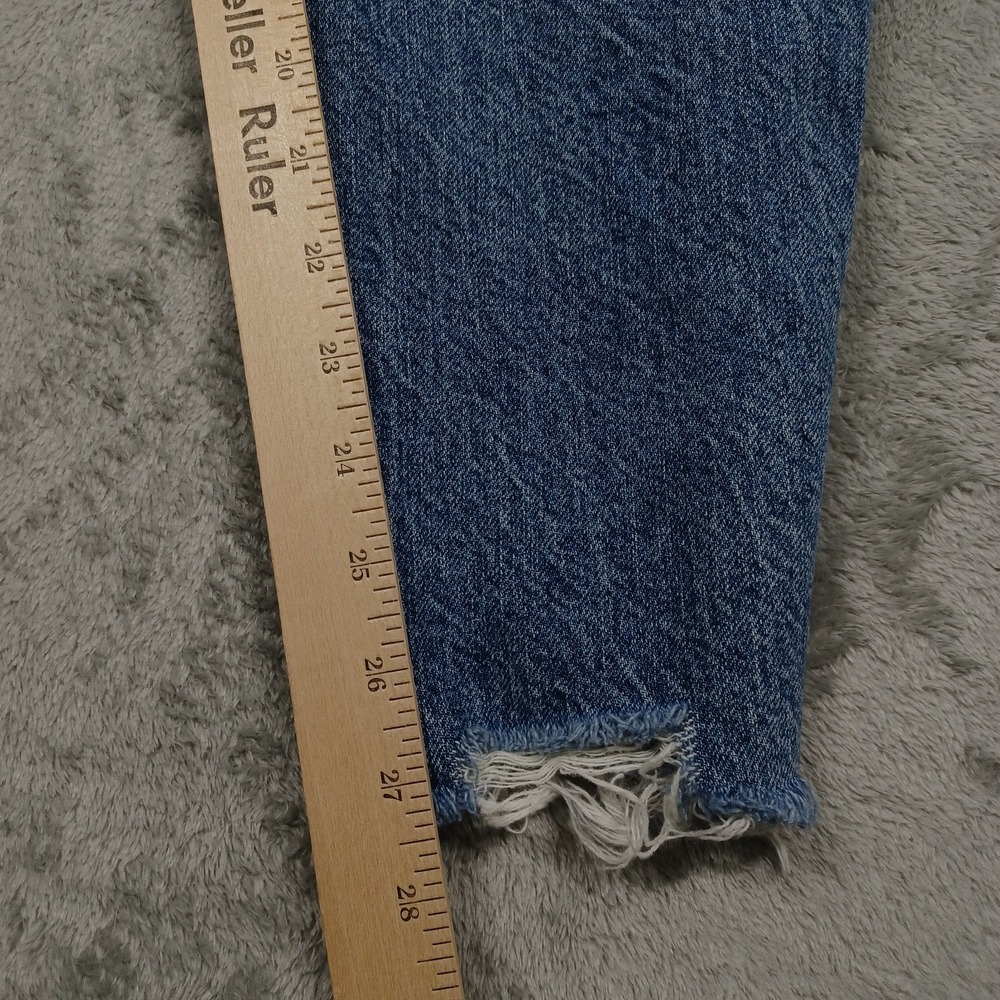 We The Free Blue Straight Leg Jeans - Picture 8 of 9